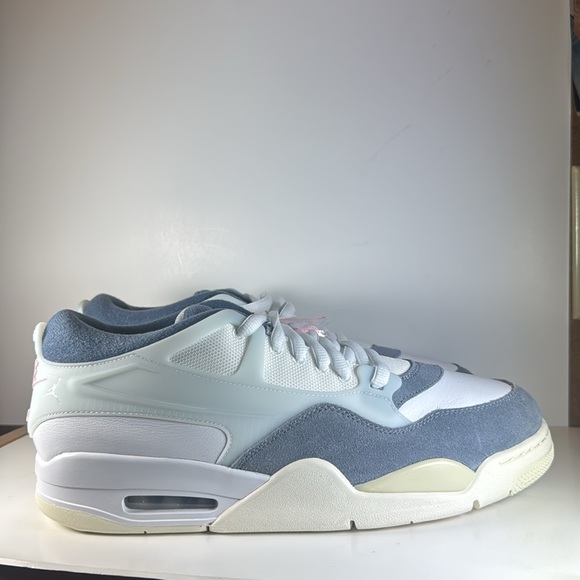 Air Jordan 4 RM White Diffused Blue Ashen Slate Men’s Size 13 Sneakers Shoes main image 12